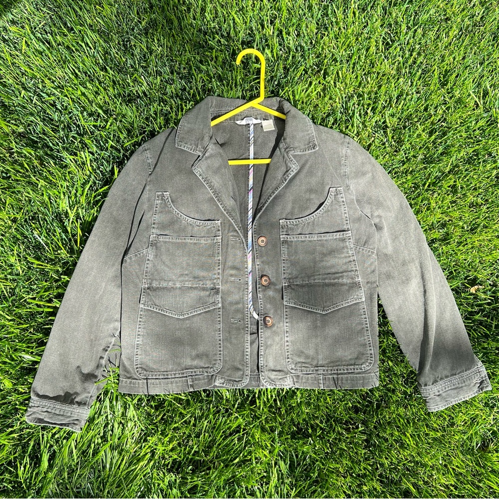 Green Denim Jacket